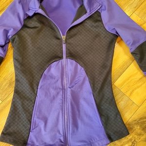 Fabletics Zip Front Warm Up Jacket XS